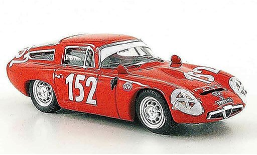 Alfa Romeo Giulia TZ1 1/43 Best no.152 giugno sutera targa florio 1970 modelauto