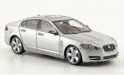 Jaguar XF Base 1/43 Minichamps grijs metallic 2007 modelauto