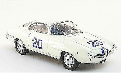 Alfa Romeo Giulietta sprint special 1/43 M4 SS No.20 Bosco/Bevilacqua Targa Flori 1961 modelauto