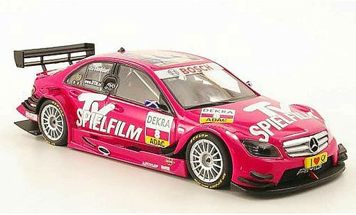 Mercedes Classe C DTM 1/43 Minichamps (2008) No.8 TV Spielfilm Saison 2009 modelauto