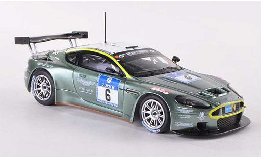 Aston Martin DBRS9 gt3 1/43 Minichamps No.6 24h Nurburgring 2008 T.Enge/R.Lechner/S.Mucke/K.Wendlinger modelauto