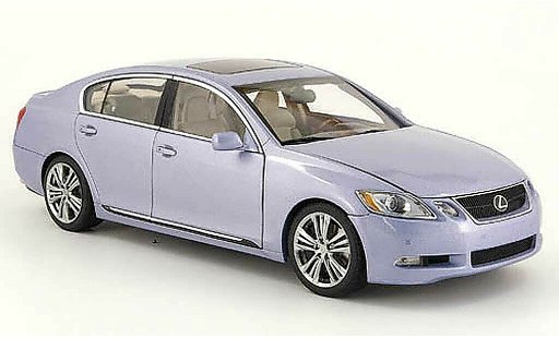 Lexus GS 450 1/18 Autoart h grijs blauw modelauto