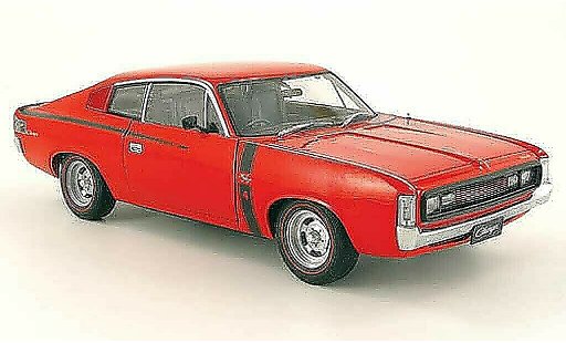 Chrysler Charger Coupe 1/18 Autoart e49 rood modelauto
