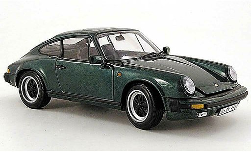 Porsche 911 3.2 1/18 Minichamps carrera groen 1976 modelauto