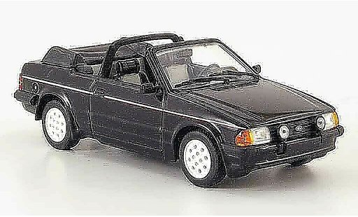 Ford Escort XR3 1/43 Minichamps Cabriolet zwart 1983 MK3 modelauto