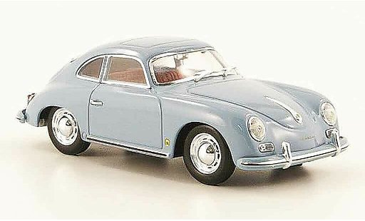 Porsche 356 1959 1/43 Minichamps A Coupe grijs blauw modelauto