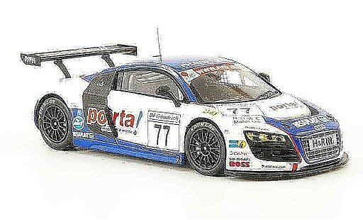 Audi R8 LMP course 1/43 Minichamps No.77 VLN Nurburgring 2009 modelauto