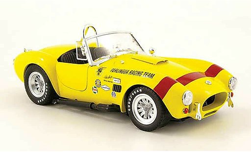 AC Cobra shelby 427 1/18 Shelby Collectibles s c geel terlingua racing team 1965 modelauto