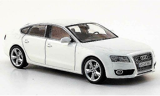 Audi A5 sportback 1/43 Schuco wit 2009 modelauto