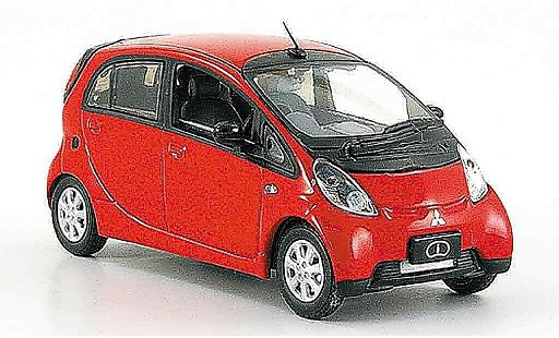 Mitsubishi iMiev Base 1/43 Vitesse rood Elektroauto modelauto