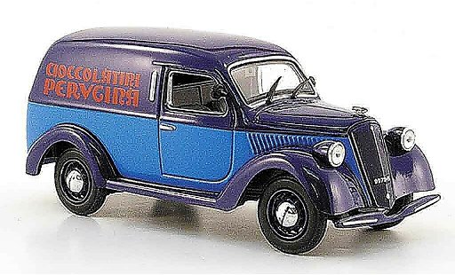 Lancia Ardea Base 1/43 Starline 800 furgoncino blauw blauw perugina 1951 modelauto