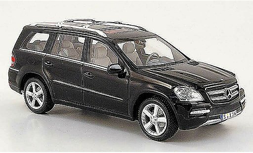 Mercedes Classe GLK Base 1/43 Minichamps (X164) zwart 2009 modelauto
