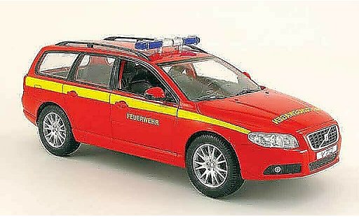 Volvo V70 Base 1/18 Powco pompier modelauto