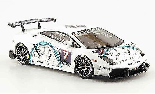 Lamborghini Gallardo Super Trofeo 1/43 Look Smart no.7 witpain 2009 modelauto