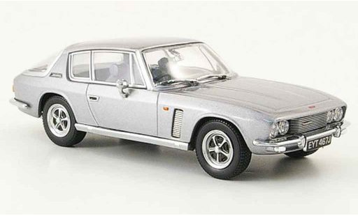 Jensen MK2 Base 1/43 Oxford Interceptor grijs metallic modelauto