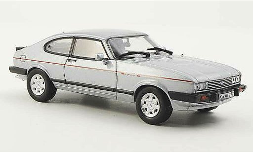 Ford Capri 2.8i 1/43 Norev Mk III 2.8 Superinjection grijs 1984 modelauto