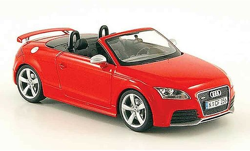 Audi TT rs roadster 1/43 Schuco rood 2009 modelauto