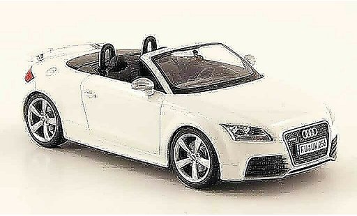 Audi TT rs roadster 1/43 Schuco wit 2009 modelauto