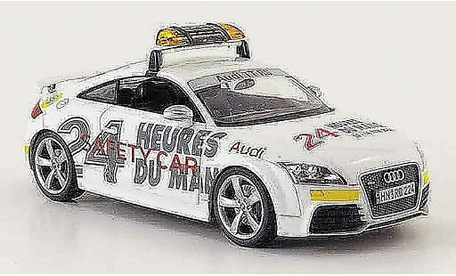 Audi TT rs 1/43 Schuco coupe Safety Car 24h Le Mans 2009 modelauto