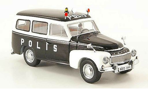 Volvo PV 445 Duett 1/43 Neo Polis politie Zweden 1956 modelauto