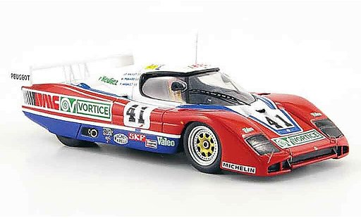 Peugeot WM 1986 1/43 Bizarre turbo no.41 24h le mans P85 modelauto