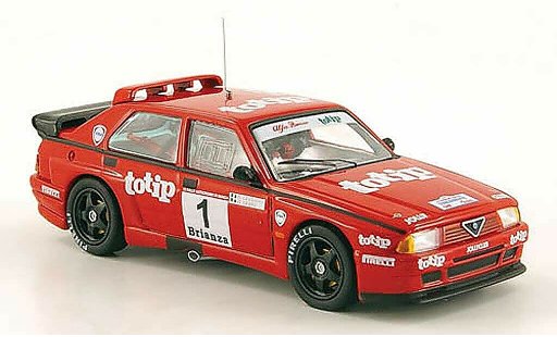 Alfa Romeo 75 turbo 1/43 M4 Evoluzione No.1 totip Monza 1990 D. Cerrato / G. Cerri modelauto