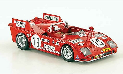 Alfa Romeo 33.3 tt3 1/43 M4 1972 TT No.19 24h Le Mans modelauto