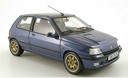 Renault Clio Williams 1/18 Norev blauw 1993 modelauto