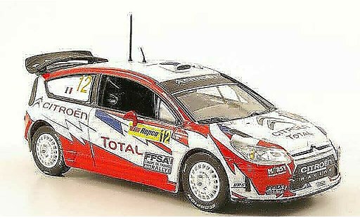 Citroen C4 WRC 2009 1/43 Norev No.12 Total Rally Australien modelauto