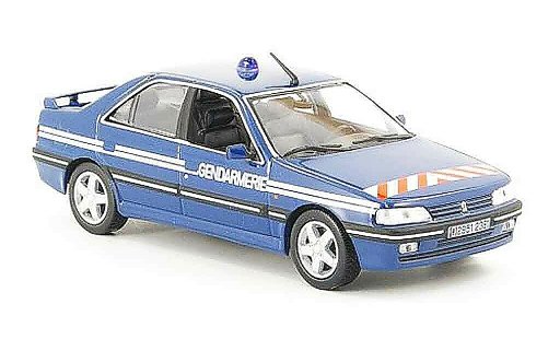 Peugeot 405 Turbo 16 1/43 Norev gendarmerie 1995 modelauto