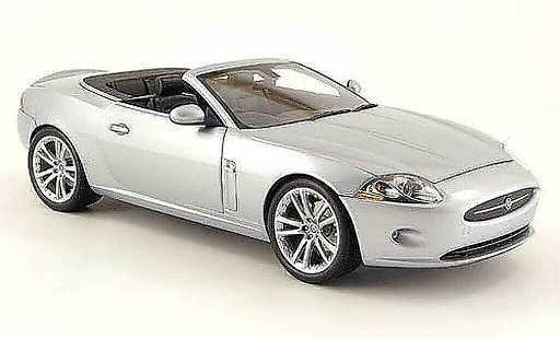 Jaguar XK Cabriolet 1/18 Minichamps (rhd) grijs 2006 modelauto