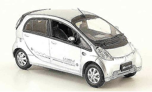 Mitsubishi iMiev Base 1/43 Vitesse Elektroauto grijs metallic modelauto