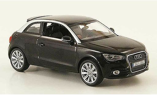 Audi A1 citadine 1/43 Kyosho zwart 2010 modelauto