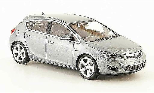 Opel Astra Base 1/43 Minichamps j grijs 5 turig 2009 modelauto