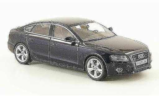 Audi A5 sportback 1/43 Schuco blauw 2009 modelauto