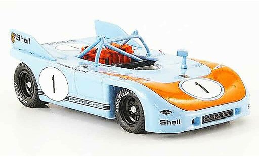 Porsche 908 1972 1/43 Best No.1 Joest Racing Brands Hatch modelauto