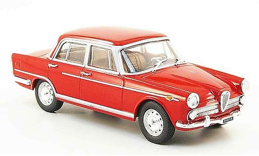 Alfa Romeo 2000 berlina 1/43 Starline 1957 sedan rood 1957 modelauto