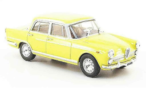 Alfa Romeo 2000 berlina 1/43 Starline 1957 sedan geel 1957 modelauto