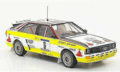 Audi Quattro rallye 1/43 Trofeu No.6 HB Blomquist/Cederberg Rally Korsika 1984 modelauto