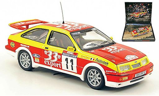 Ford Sierra Cosworth RS 1/43 Trofeu No.11 Export Rally Korsika 1987 modelauto
