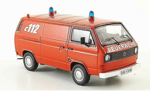 Volkswagen Combi A 1/43 Premium Cls t3a bestelwagen pompier modelauto