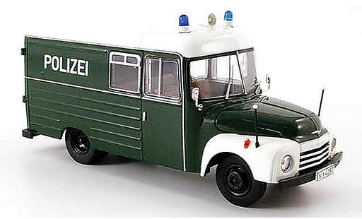 Opel Blitz Type A 1/43 Premium Cls 1.75t bestelwagen politie modelauto
