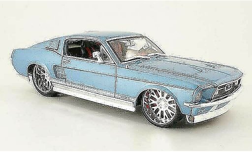 Ford Mustang Fastback 1/18 Maisto gta blauw pro rodz modelauto