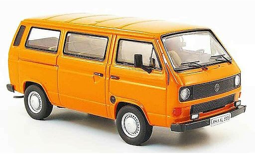 Volkswagen Combi B 1/43 Premium Cls t3b bus oranje modelauto