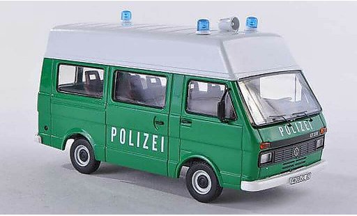 Volkswagen LT28 Bus 1/43 Premium ClassiXXs toit sureleve politie groen modelauto