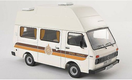 Volkswagen LT28 Base 1/43 Premium ClassiXXs Camping Sven Hedin beige modelauto