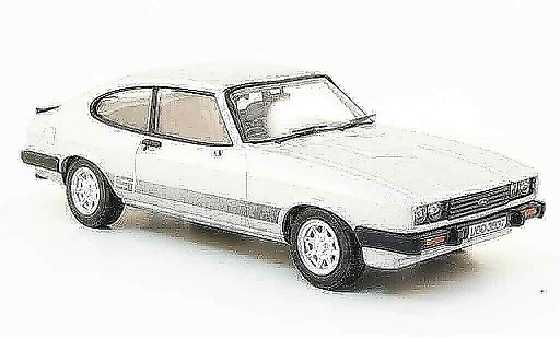 Ford Capri 3.0S 1/43 Vanguards MKIII grijs modelauto