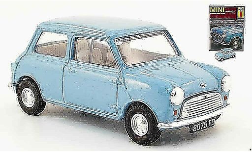 Austin Mini cooper 1/43 Corgi blauw modelauto