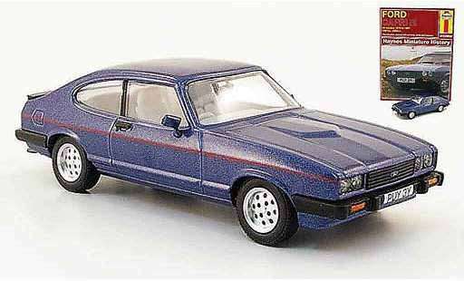 Ford Capri MK3 1/43 Corgi MKIII blauw modelauto
