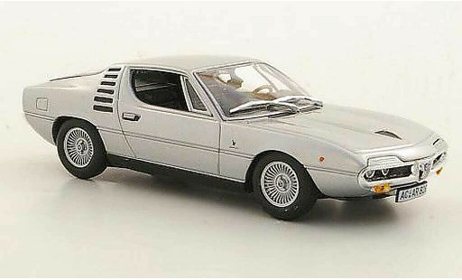 Alfa Romeo Montreal gt 1/43 Minichamps grijs 1972 modelauto